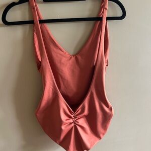 Chic Rust One-Piece Swimsuit